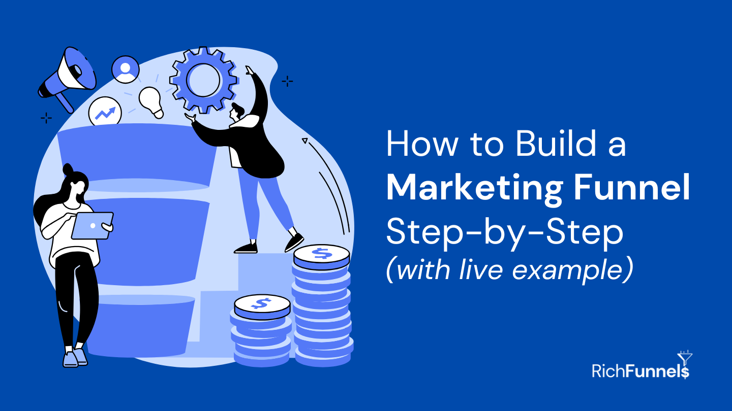 Funnel Building Example How to Build a Marketing Funnel Step-by-Step (with live example ...
